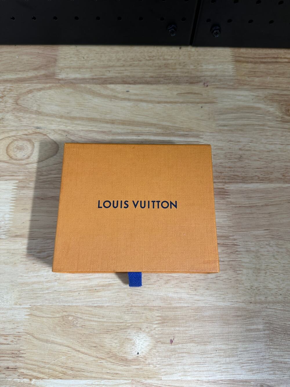 Louis Vuitton Empty Orange Box Card Holder Authentic LV Small 6 Inch